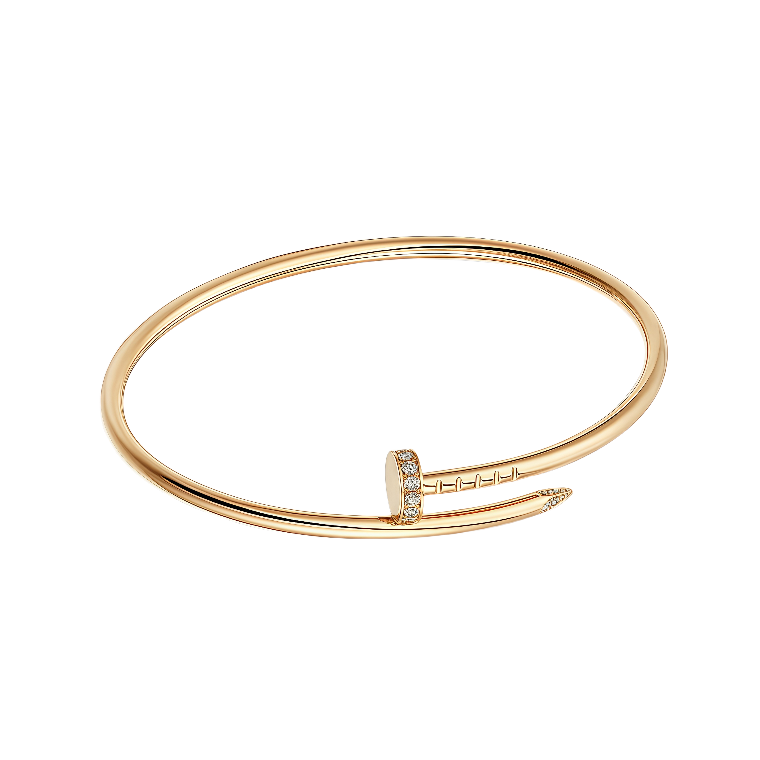 [Cartier]JUSTE BRACELET 2.5MM DIAMONDS