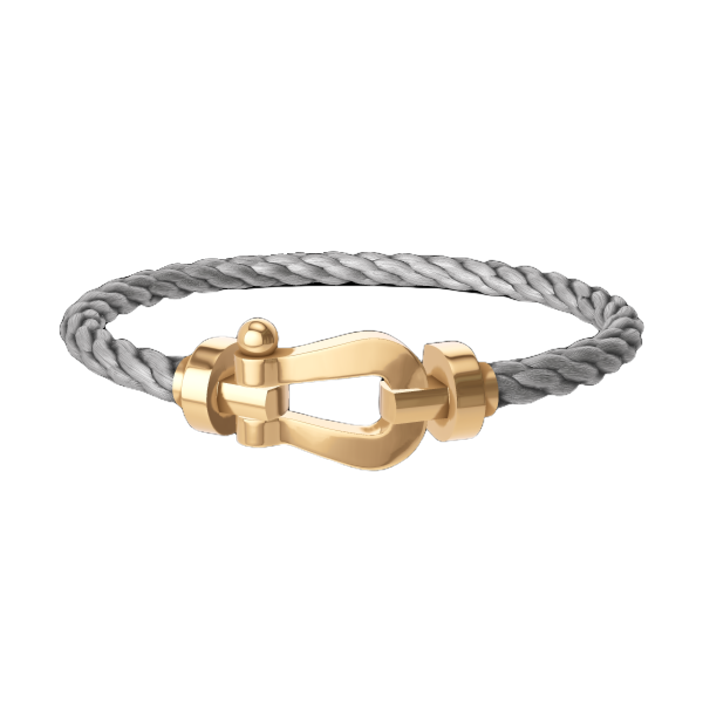 [Fred]FORCE LARGE HORSESHOE NO DIAMOND BRACELET GOLD