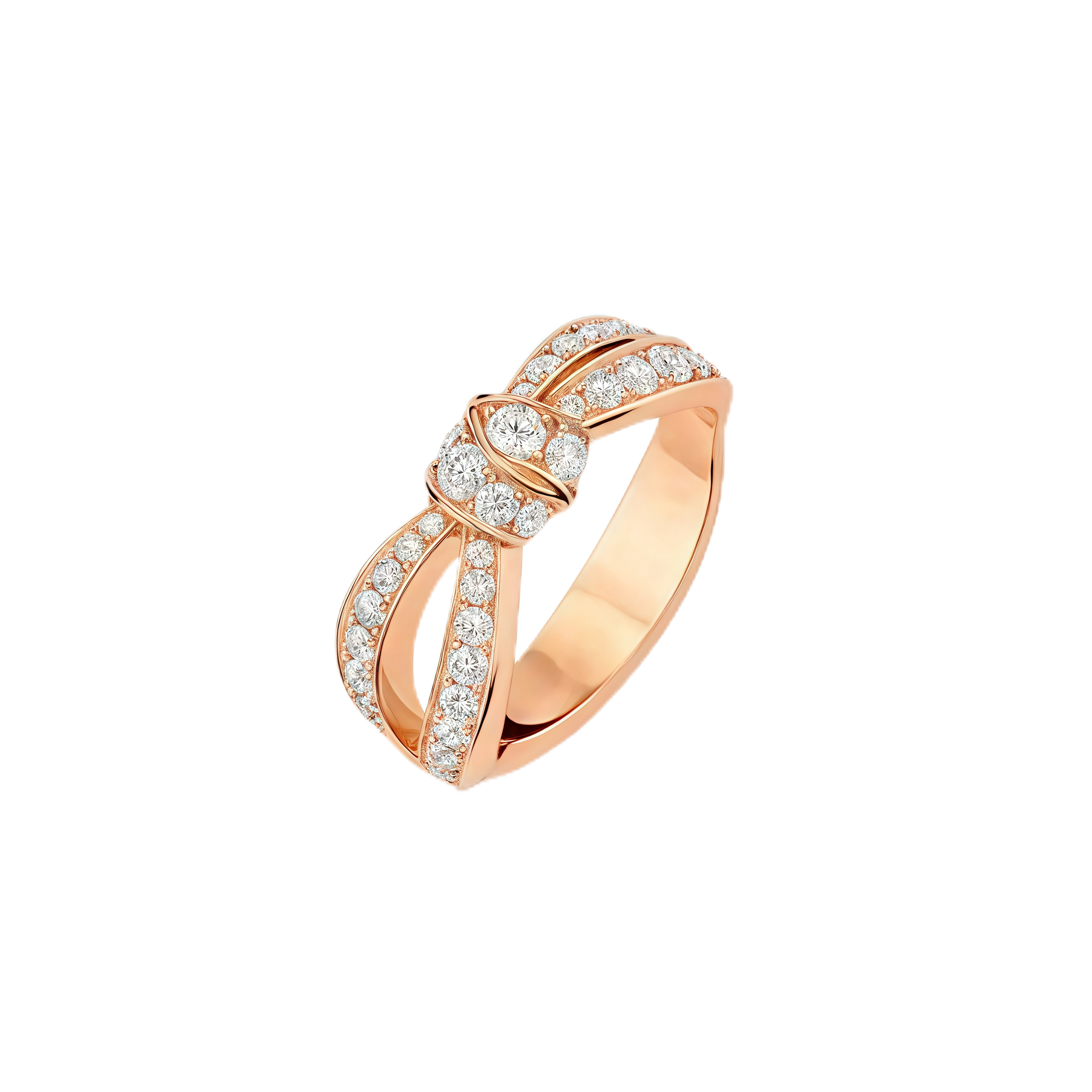 [Chaumet]LIENS PINK GOLD DIAMOND RING